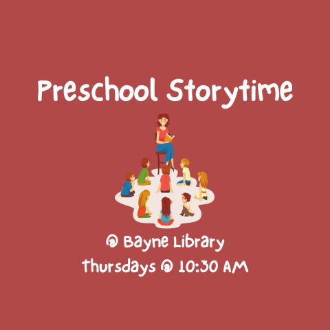 Preschool Storytime